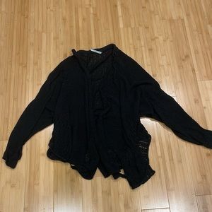 Unique knitted sweater jacket